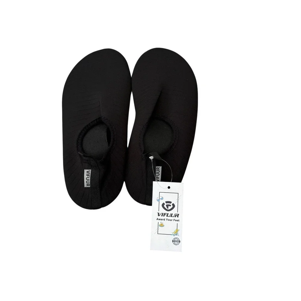 VIFUUR Water Shoes Barefoot Quick-Dry Aqua Yoga Socks Slip-on for Men 44/45